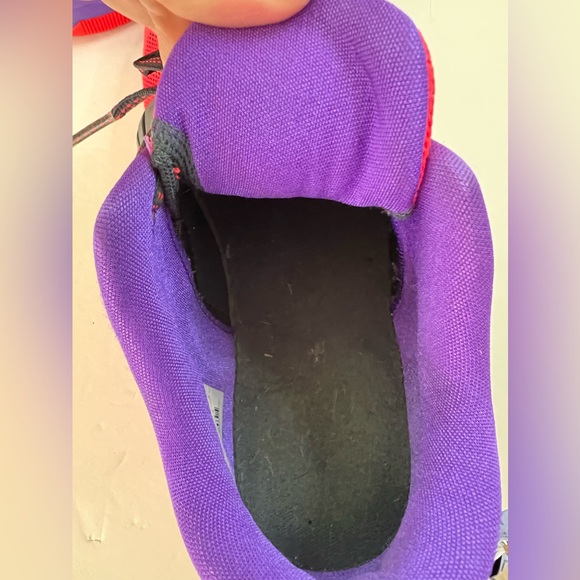 Nike KD 7 GS Color: Hyper Punch/Hyper Grape-Magnet Grey Size 7 Youth - Picture 10 of 13